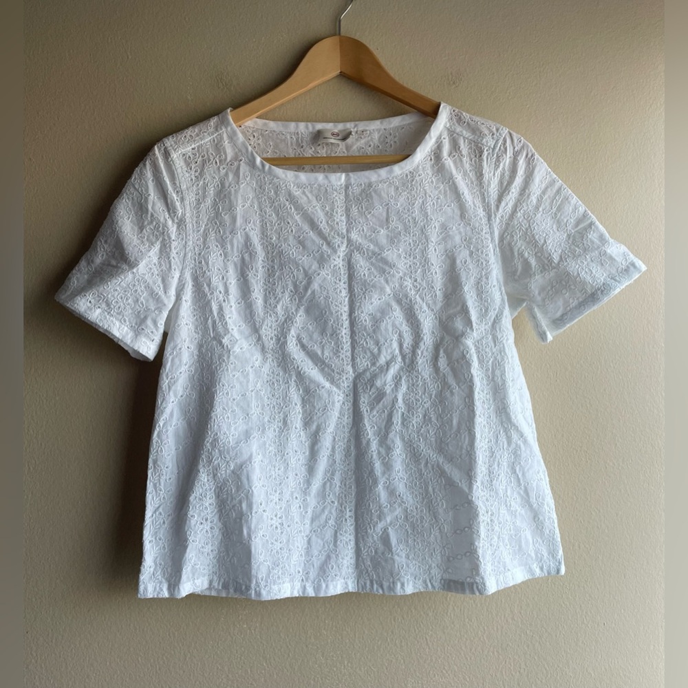 New AG Adriano Goldschmied Women White Top Size Small